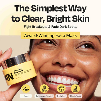 Vitamin C Tonerde-Maske