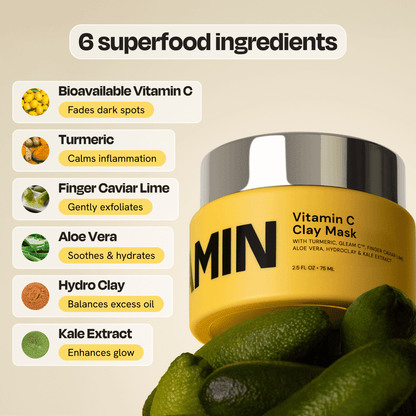 Vitamin C Tonerde-Maske