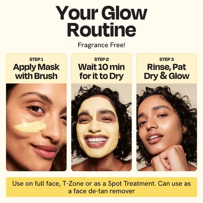 Vitamin C Tonerde-Maske